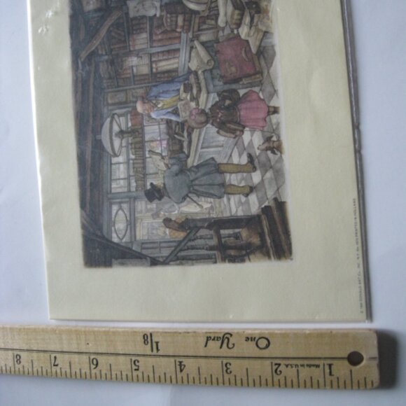 9" x 7" Anton Pieck Print #4979 - Picture 6 of 7